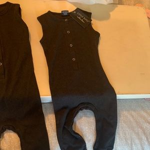 Little bipsy black onesie